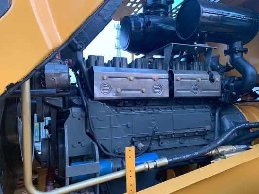 وزن عملیاتی 16800 کیلوگرم لودر چرخ دار لیوگونگ کارکرده CLG856 با موتور کامینز