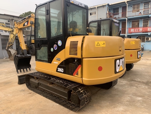 بیل مکانیکی 6 تن کارکرده CAT 306 نوع خزنده هیدرولیک کوچک
