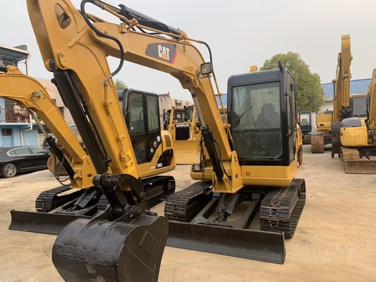 بیل مکانیکی 6 تن کارکرده CAT 306 نوع خزنده هیدرولیک کوچک