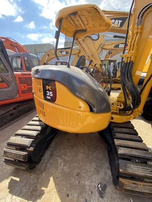 بیل مکانیکی کوماتسو 3 تن 3915KG3 PC35MR-2 هیدرولیک خزنده کارکرده