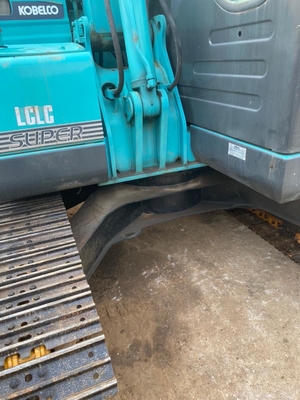 بیل مکانیکی خزنده هیدرولیک 7t دست دوم SK75-8 با سطل 0.4m3 6850KG