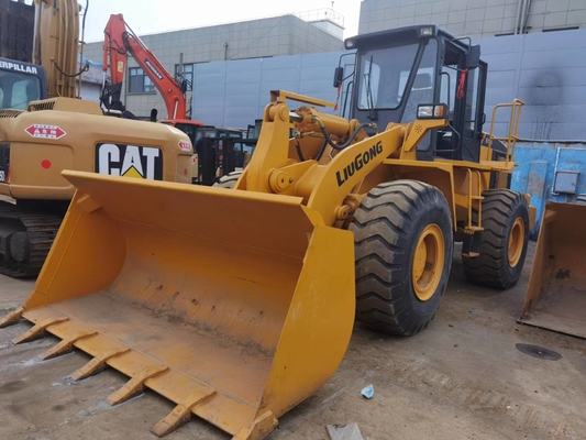 لودر چرخ دار لیوگونگ دست دوم CLG856 با وزن کار 16800 کیلوگرم