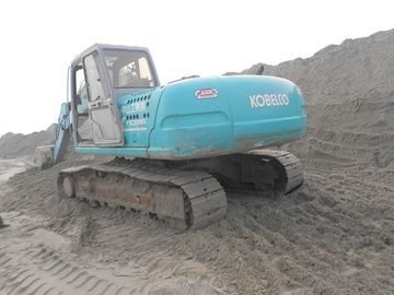 KOBELCO Excavator SK200 - 6 با استفاده از Hammer با استفاده از توربو اصلی