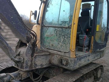 مینی استفاده شده والوو Excavator EC55 0.14cbm ظرفیت سطل با توربو اصلی