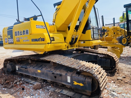 20 تن اصلی ژاپن دست دوم کاماتسو PC200-7 Excavator Crawler در فروش