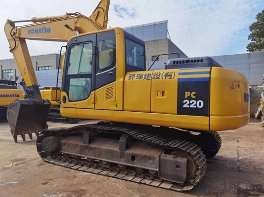 22 تن اصلی ژاپن دست دوم کاماتسو PC220-7 Excavator Crawler در فروش
