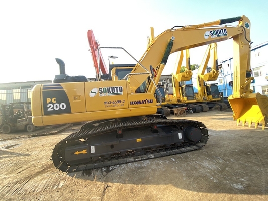 20 تن اصلی ژاپن دست دوم کاماتسو PC200-8 Excavator Crawler در فروش