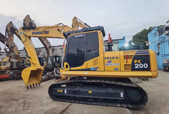 20 تن اصلی ژاپن دست دوم کاماتسو PC200-8 Excavator Crawler در فروش
