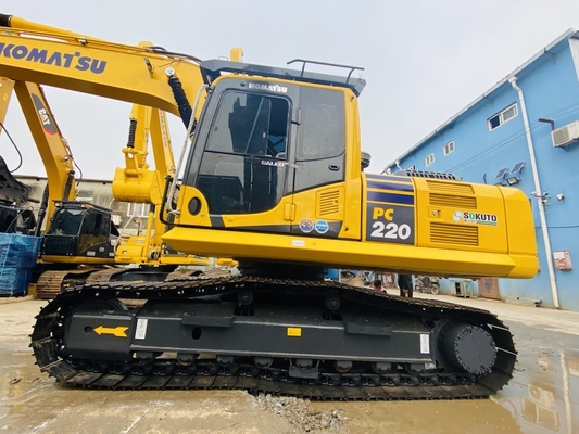 22 تن اصلی ژاپن دست دوم کاماتسو PC220-8 Excavator Crawler در فروش
