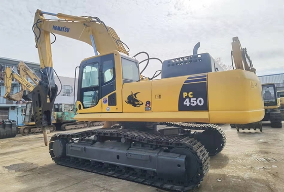45 تن اصلی ژاپن دست دوم کاماتسو PC450-8 Excavator Crawler در فروش