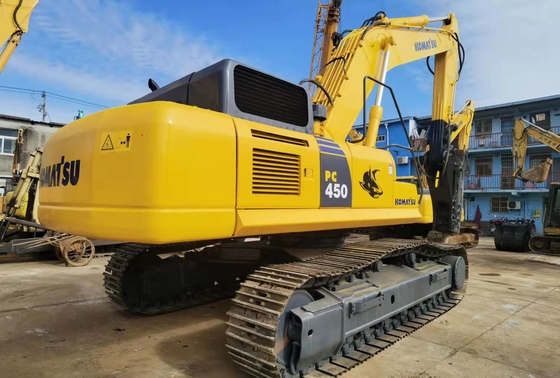 45 تن اصلی ژاپن دست دوم کاماتسو PC450-8 Excavator Crawler در فروش