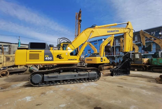 45 تن اصلی ژاپن دست دوم کاماتسو PC450-8 Excavator Crawler در فروش