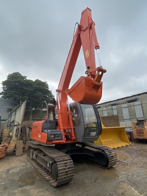 12 تن اصلی ژاپن استفاده شده Hitachi ZX120 Excavator Crawler با قدرت موتور 66KW و ظرفیت سطل 0.52m3
