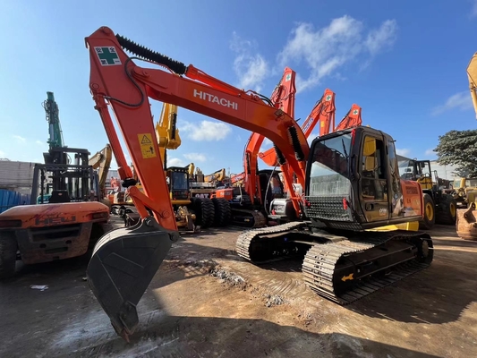 13 تن اصلی ژاپن استفاده شده Hitachi ZX130 Excavator Crawler با قدرت موتور 66KW و ظرفیت سطل 0.52m3