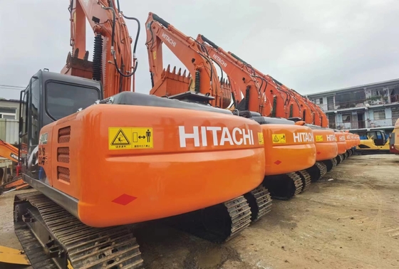 20 تن اصلی ژاپنی استفاده شده Hitachi ZX200 Excavator Crawler با قدرت موتور 109.6KW و ظرفیت 0.8 m3