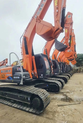 20 تن اصلی ژاپنی استفاده شده Hitachi ZX200 Excavator Crawler با قدرت موتور 109.6KW و ظرفیت 0.8 m3