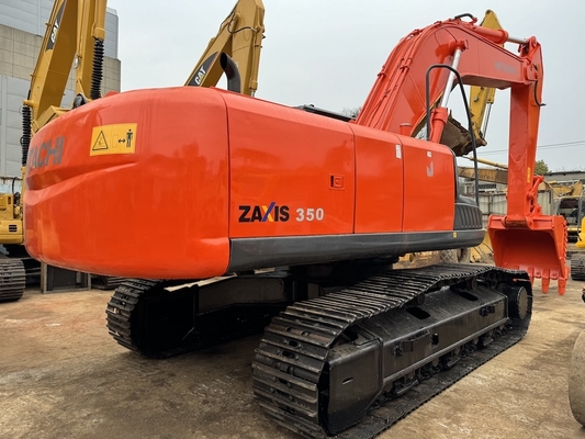 35 تن اصلی ژاپن استفاده شده Hitachi ZX350 Excavator Crawler با 202KW قدرت موتور