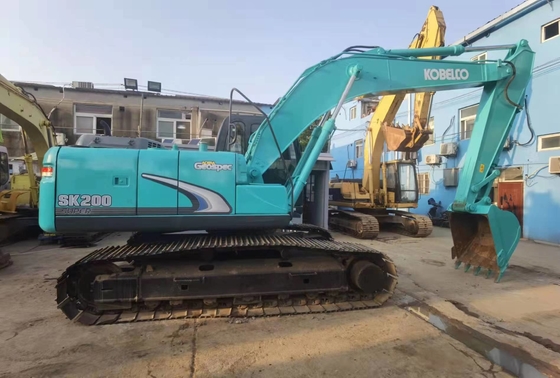 20 تن اصلی ژاپن استفاده شده Kobelco SK200-8 Excavator Crawler با قدرت موتور 114KW و ظرفیت 0.8 m3