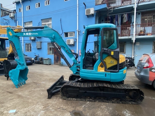 5 تن اصلی ژاپن استفاده شده Kubota KX155 Excavator Crawler با قدرت موتور 29.9KW و ظرفیت 0.16 m3