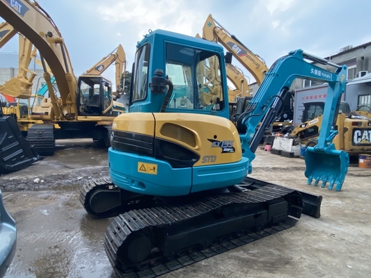 5 تن اصلی ژاپن استفاده شده Kubota KX155 Excavator Crawler با قدرت موتور 29.9KW و ظرفیت 0.16 m3