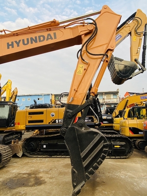 22 تن اصلی ژاپن دست دوم هیوندای R225 Excavator خزنده با 112 KW قدرت موتور و 1.05 m3 ظرفیت سطل