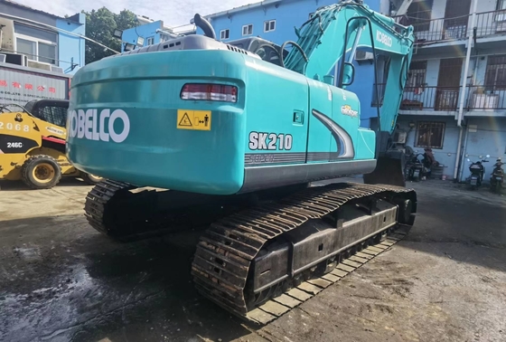 ۲۱ تن اصلی ژاپنی استفاده شده Kobelco SK210-8 Excavator Crawler با قدرت موتور ۱۱۴ کیلو وات و ظرفیت سطل ۱ m3