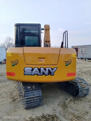 7 تن استفاده شده Sany SY75C حفاری هیدرولیک با ظرفیت 0.12 ~ 0.32 m3 سطل