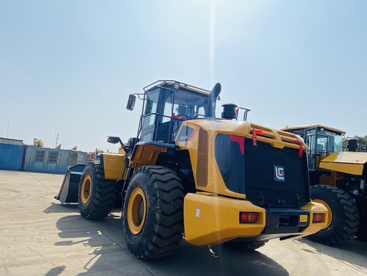5 تن استفاده شده Liugong CLG856H چرخ بارگیری 3cbm سطل بارگیری