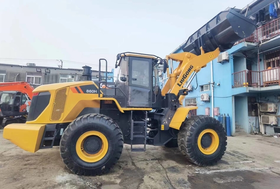 5-6 تن بارگیری چرخ Liugong CLG860H 3.5 m3 بارگیری سطل