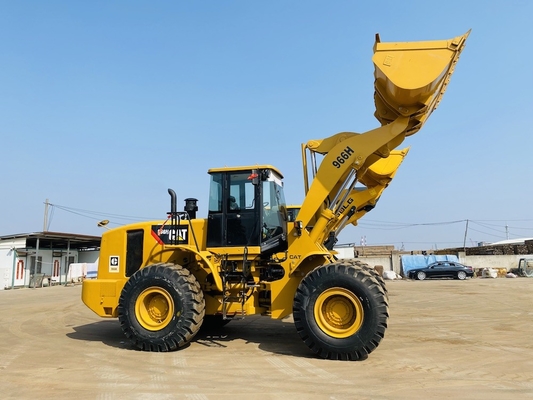 بارگذاری چرخ CAT 966H استفاده شده 3.4-4.2 m3 بارگذاری سطل
