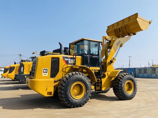 بارگذاری چرخ CAT 966H استفاده شده 3.4-4.2 m3 بارگذاری سطل