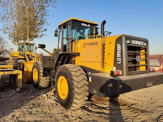 استفاده شده SDLG L958F دست دوم بارگیری چرخ جلوی 5-6Ton