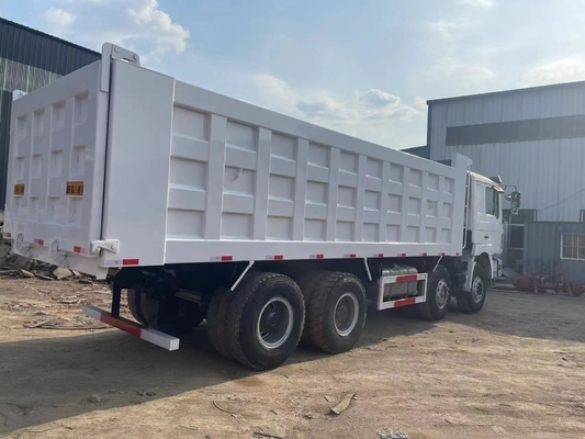 استفاده شده SHACMAN F3000 8X4 6X4 کامیون سنگین 12 تایر 400HP دامپر