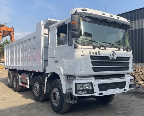 استفاده شده SHACMAN F3000 8X4 6X4 کامیون سنگین 12 تایر 400HP دامپر