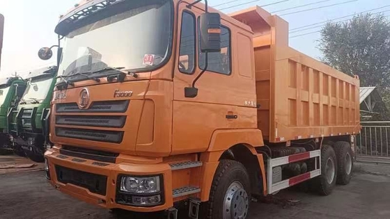 استفاده شده SHACMAN F3000 8X4 6X4 کامیون سنگین 12 تایر 400HP دامپر