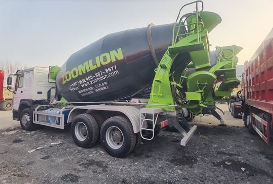 ماشین مخلوط کنکریت دست دوم SINOTRUK HOWO 6x4 380HP ماشین مخلوط کنکریت استفاده شده