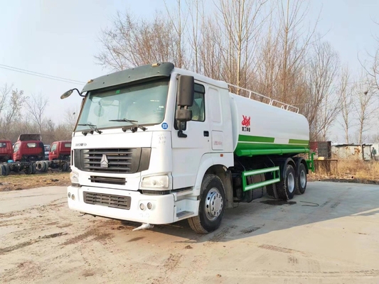 20 متر3 دست دوم SINOTRUK HOWO 6x4 آب پاشنده ماشین استفاده شده برای فروش