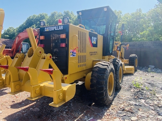 تجهیزات سنگین استفاده شده Caterpillar Cat 140H موتور درجه بندي کننده دست دوم با ریپر برای فروش