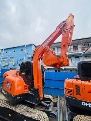6 تن اصلی استفاده شده Doosan DH60-7 Excavator Crawler دست دوم با ظرفیت 0.09-0.2 m3