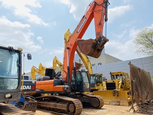 ۴۹ تن اصلی استفاده شده Doosan DX490LC-9C کاوشگر خزنده دست دوم با ظرفیت سطل ۲٫۷۲ m3