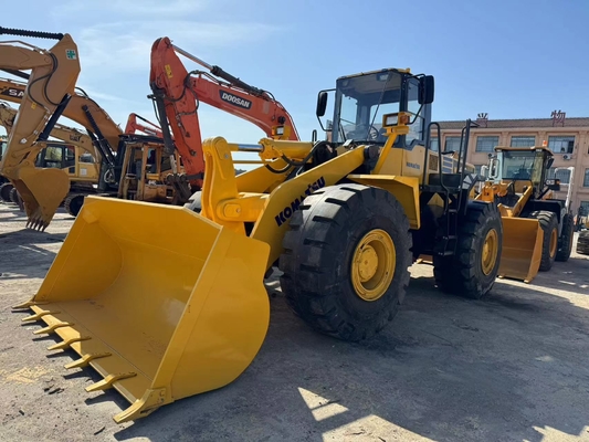 بارگذاری چرخ دوم کاماتسو WA470-3 بارگذاری جاده ای 3.9 M 3