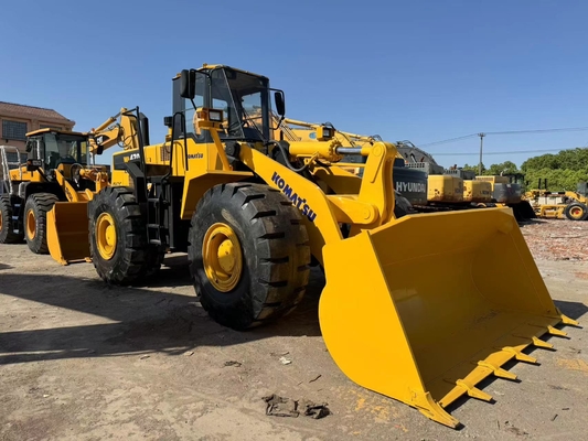 بارگذاری چرخ دوم کاماتسو WA470-3 بارگذاری جاده ای 3.9 M 3