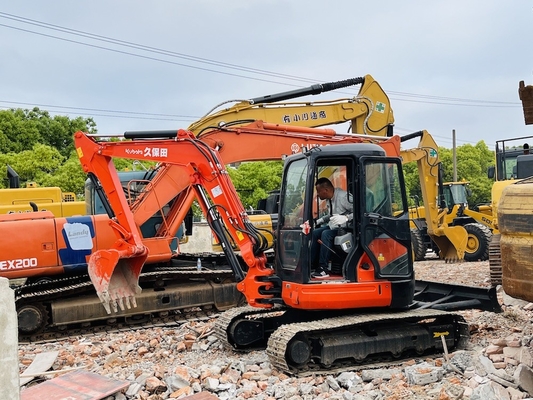 5 تن استفاده شده Kubota KX155 Excavator Crawler Excavator دست دوم با قدرت موتور 29.9KW و ظرفیت سطل 0.16 m3