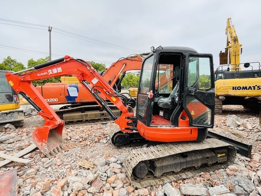 5 تن استفاده شده Kubota KX155 Excavator Crawler Excavator دست دوم با قدرت موتور 29.9KW و ظرفیت سطل 0.16 m3