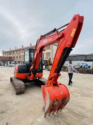 5 تن استفاده شده Kubota KX155 Excavator Crawler Excavator دست دوم با قدرت موتور 29.9KW و ظرفیت سطل 0.16 m3