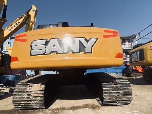 21 تن استفاده شده Sany SY215C حفاری هیدرولیک حفاری دست دوم با ظرفیت سطل 1.1 M3