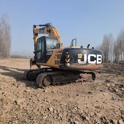 ۲۲ تن حفاری کاوشگر استفاده شده JCB JS220LC استفاده شده ۱۲۹ KW قدرت موتور و ظرفیت سطل ۱ M3