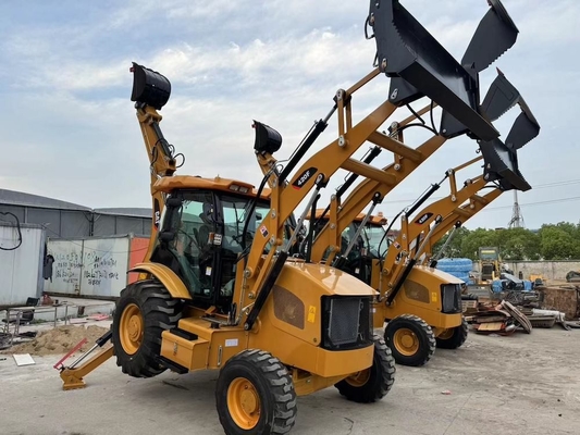 استفاده شده CAT Caterpillar 420F بارگیری ماشین کاوشگر هیدرولیک ماشین دست دوم CAT Excavator