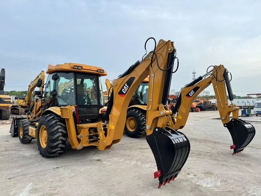 استفاده شده CAT Caterpillar 420F بارگیری ماشین کاوشگر هیدرولیک ماشین دست دوم CAT Excavator