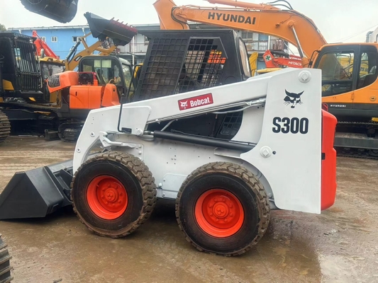 Bobcat S300 Mini Skid Steer Loader استفاده شده ، Bobcat Skid Loader دست دوم 1m3 60KW